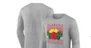 Alabama Crimson Tide Fanatics Branded College Football Playoff 2024 Rose Bowl Fierce Competitor Long Sleeve T-Shirt - Gray - at Fanatics.