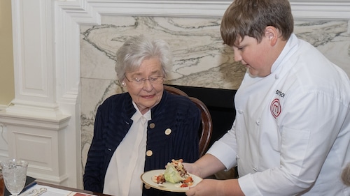 Bryson McGlynn, who won the spring 2024 season of "MasterChef Junior," recently prepared and served a meal at the Alabama governor's mansion. He was recognized as the state's "Chef for a Day."