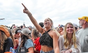 Record-breaking crowds turn out for country music, cold beverages and patriotism during the third day of Rock the South in Cullman, Ala., on Saturday, July 22, 2023. (Ben Flanagan / AL.com)