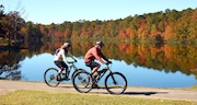 Autumn color 2021. The beauty and splendor of autumn in Alabama. Oak Mountain State Park foliage at the lake.   (Joe Songer for AL.com).