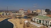 Huntsville skyline at Big Springs Park. Huntsville area photos from January 2021. (Joe Songer | jsonger@al.com). Joe Songer | jsonger@al.com