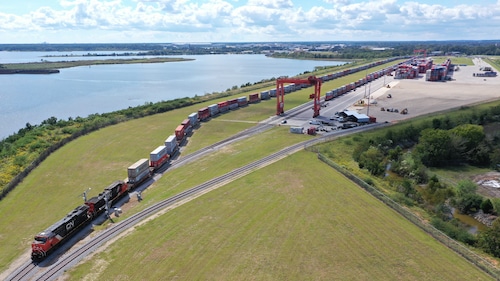 The Intermodal Container Transfer Facility at the Port of Mobile is a key connection between ship and rail. With container rail shipping expected to grow, an expansion of the ICTF will prevent it from becoming a bottleneck.