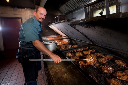 Chris Lilly of Big Bob Gibson Bar-B-Q in Decatur, Ala.