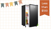 Wanai’s 3.2 cu ft Single Door Mini Fridge in black is normally $249.99 but is now on sale for $98.99.