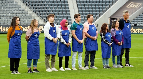 Blue team on "MasterChef: Generations"