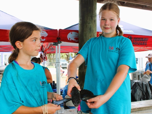 The 2023 ADSFR took place July 21-23, 2023, drawing thousands of spectators to the rodeo site on Dauphin Island.