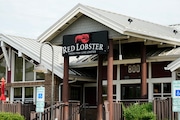 A Red Lobster restaurant is seen in Schaumburg, Ill., Monday, May 20, 2024. Red Lobster is seeking bankruptcy protection days after closing dozens of restaurants.