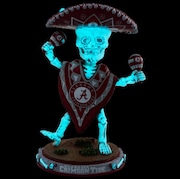 Alabama Crimson Tide Calavera Glow in the Dark Bobblehead at FOCO.