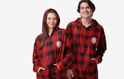 Alabama Crimson Tide Plaid One Piece Pajamas at FOCO.