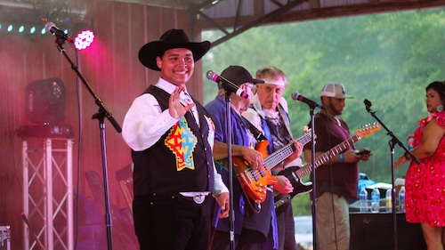 Triston Harper, who made it to the Top 5 of "American Idol" in the show's 2024 season, performed a homecoming concert May 24, 2024, on the MOWA Choctaw reservation in Mount Vernon, Ala.