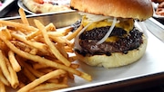 The fries stand out (and go well with a cheeseburger) at Back Forty Beer Company in Birmingham.