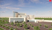 Birmingham's Robins & Morton has begun work on a $220 million vertical expansion
at AdventHealth Daytona Beach.