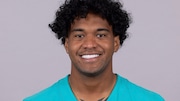 This is a 2024 photo of Tua Tagovailoa of the Miami Dolphins NFL football team. This image reflects the Miami Dolphins active roster as of Monday, June 3, 2024 when this image was taken. (AP Photo)